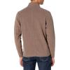 imageAmazon Essentials Mens Fleece Jacket 14 Zipper PulloverBrown Heather