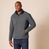 imageAmazon Essentials Mens Fleece Jacket 14 Zipper PulloverCharcoal Heather