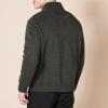 imageAmazon Essentials Mens Fleece Jacket 14 Zipper PulloverCharcoal Heather