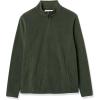 imageAmazon Essentials Mens Fleece Jacket 14 Zipper PulloverForest Green