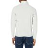 imageAmazon Essentials Mens Fleece Jacket 14 Zipper PulloverLight Grey Heather