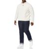 imageAmazon Essentials Mens Fleece Jacket 14 Zipper PulloverOatmeal Heather