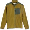 imageAmazon Essentials Mens FullZip Fleece Jacket Available in Big ampamp TallGolden Olive Green Color Block