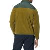 imageAmazon Essentials Mens FullZip Fleece Jacket Available in Big ampamp TallGolden Olive Green Color Block