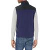 imageAmazon Essentials Mens FullZip Polar Fleece Vest Available in Big ampamp TallBlack Navy Color Block