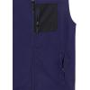 imageAmazon Essentials Mens FullZip Polar Fleece Vest Available in Big ampamp TallBlack Navy Color Block