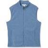 imageAmazon Essentials Mens FullZip Polar Fleece Vest Available in Big ampamp TallBlue Heather