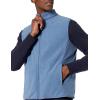 imageAmazon Essentials Mens FullZip Polar Fleece Vest Available in Big ampamp TallBlue Heather