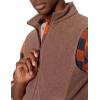 imageAmazon Essentials Mens FullZip Polar Fleece Vest Available in Big ampamp TallBrown Heather