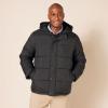 imageAmazon Essentials Mens Heavyweight Hooded Puffer CoatDark Grey