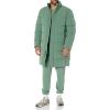 imageAmazon Essentials Mens Hooded Long Puffer CoatSage Green