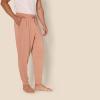 imageAmazon Essentials Mens Knit Cotton Blend Jogger Pajama PantsLight Brown