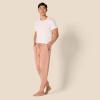 imageAmazon Essentials Mens Knit Cotton Blend Jogger Pajama PantsLight Brown