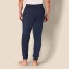 imageAmazon Essentials Mens Knit Cotton Blend Jogger Pajama PantsNavy