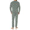 imageAmazon Essentials Mens Knit Pajama SetBlack Folkloric