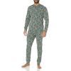 imageAmazon Essentials Mens Knit Pajama SetBlack Folkloric