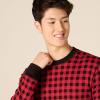 imageAmazon Essentials Mens Knit Pajama SetClassic Buffalo Check