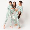 imageAmazon Essentials Mens Knit Pajama SetEcru Festive Tree