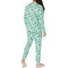 imageAmazon Essentials Mens Knit Pajama SetEcru Festive Tree