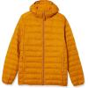 imageAmazon Essentials Mens Lightweight WaterResistant Packable Hooded Puffer JacketCaramel