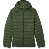 imageAmazon Essentials Mens Lightweight WaterResistant Packable Hooded Puffer JacketDark Olive