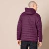 imageAmazon Essentials Mens Lightweight WaterResistant Packable Hooded Puffer JacketDark Purple