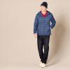 imageAmazon Essentials Mens Lightweight WaterResistant Packable Hooded Puffer JacketIndigo