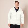 imageAmazon Essentials Mens Lightweight WaterResistant Packable Hooded Puffer JacketLight Beige