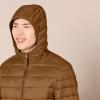 imageAmazon Essentials Mens Lightweight WaterResistant Packable Hooded Puffer JacketLight Brown