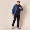 imageAmazon Essentials Mens Lightweight WaterResistant Packable Hooded Puffer JacketNavy