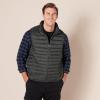 imageAmazon Essentials Mens Lightweight WaterResistant Packable Puffer VestDark Grey