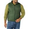 imageAmazon Essentials Mens Lightweight WaterResistant Packable Puffer VestDark Olive