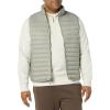 imageAmazon Essentials Mens Lightweight WaterResistant Packable Puffer VestLight Grey
