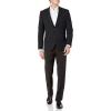 imageAmazon Essentials Mens LongSleeve ButtonFront SlimFit Stretch BlazerBlack