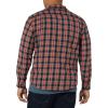 imageAmazon Essentials Mens LongSleeve Flannel Shirt  Discontinued ColorsBlack Orange Plaid