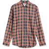 imageAmazon Essentials Mens LongSleeve Flannel Shirt  Discontinued ColorsBlack Orange Plaid