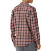 imageAmazon Essentials Mens LongSleeve Flannel Shirt  Discontinued ColorsBlack Orange Plaid