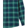 imageAmazon Essentials Mens LongSleeve Flannel Shirt  Discontinued ColorsGreen Navy Ombre Plaid