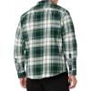 imageAmazon Essentials Mens LongSleeve Flannel Shirt  Discontinued ColorsGreen White Plaid