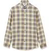 imageAmazon Essentials Mens LongSleeve Flannel Shirt  Discontinued ColorsGrey Yellow Plaid
