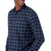 imageAmazon Essentials Mens LongSleeve Flannel Shirt Available in Big ampamp TallBlack Blue Buffalo Plaid