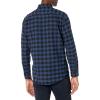 imageAmazon Essentials Mens LongSleeve Flannel Shirt Available in Big ampamp TallBlack Blue Buffalo Plaid