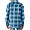 imageAmazon Essentials Mens LongSleeve Flannel Shirt Available in Big ampamp TallBlack Blue Grey Tartan Plaid