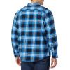 imageAmazon Essentials Mens LongSleeve Flannel Shirt Available in Big ampamp TallBlack Blue Grey Tartan Plaid