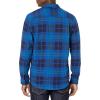 imageAmazon Essentials Mens LongSleeve Flannel Shirt Available in Big ampamp TallBlack Blue Plaid