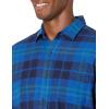 imageAmazon Essentials Mens LongSleeve Flannel Shirt Available in Big ampamp TallBlack Blue Plaid