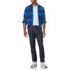 imageAmazon Essentials Mens LongSleeve Flannel Shirt Available in Big ampamp TallBlack Blue Plaid