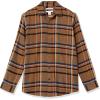 imageAmazon Essentials Mens LongSleeve Flannel Shirt Available in Big ampamp TallBlack Brown Mix Plaid