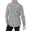 imageAmazon Essentials Mens LongSleeve Flannel Shirt Available in Big ampamp TallBlack Buffalo Plaid