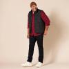 imageAmazon Essentials Mens LongSleeve Flannel Shirt Available in Big ampamp TallBlack Red Buffalo Plaid